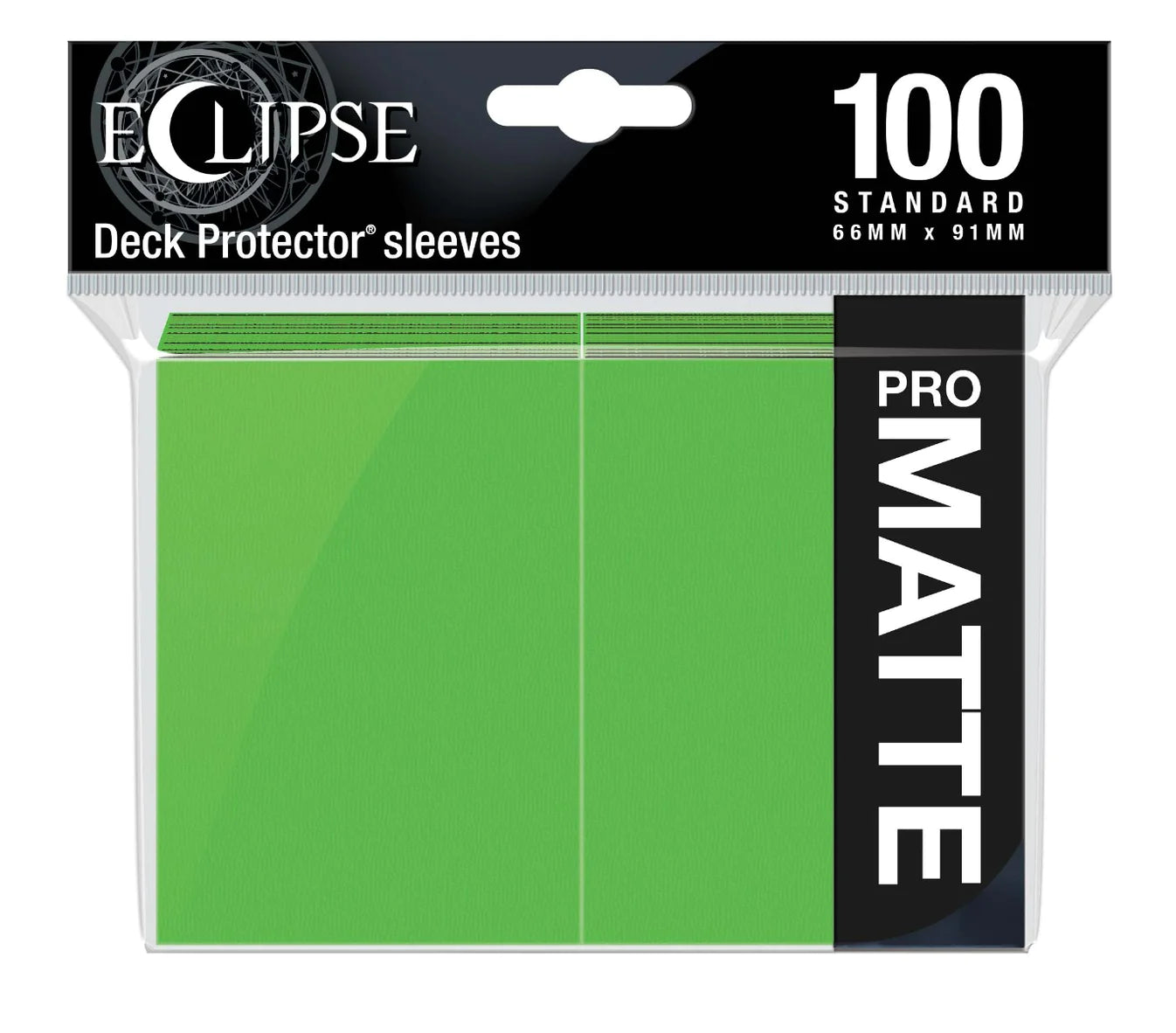 Ultra Pro PRO-Gloss 100ct Standard Deck Protector Sleeves -Clear