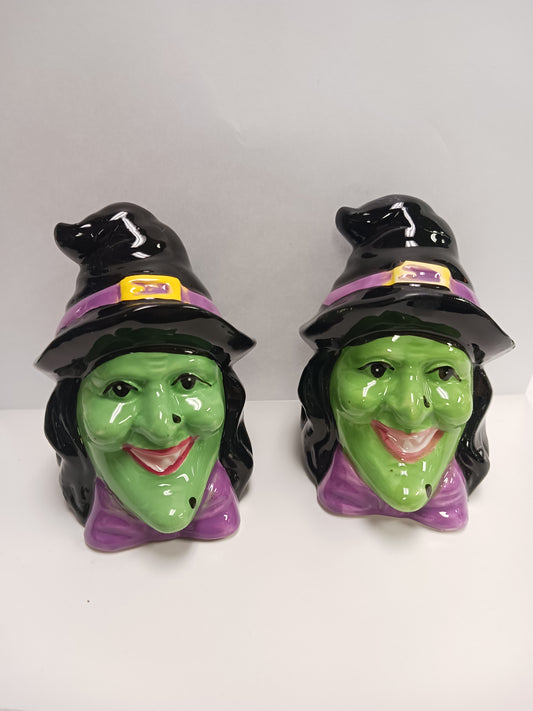 Salt and Pepper Set- Witch