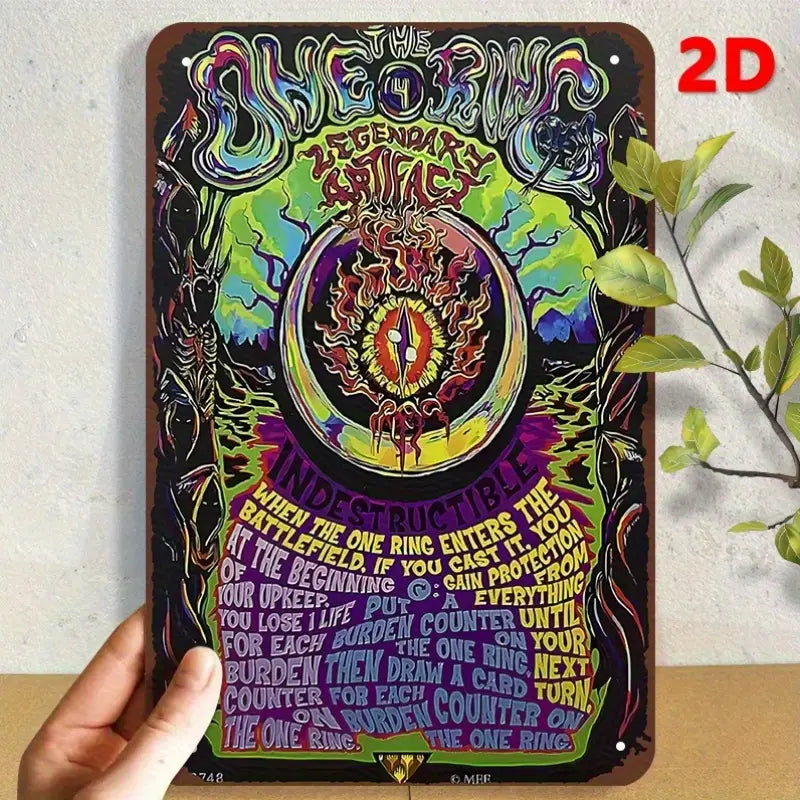 Magic The Gathering 2d Metal Signs