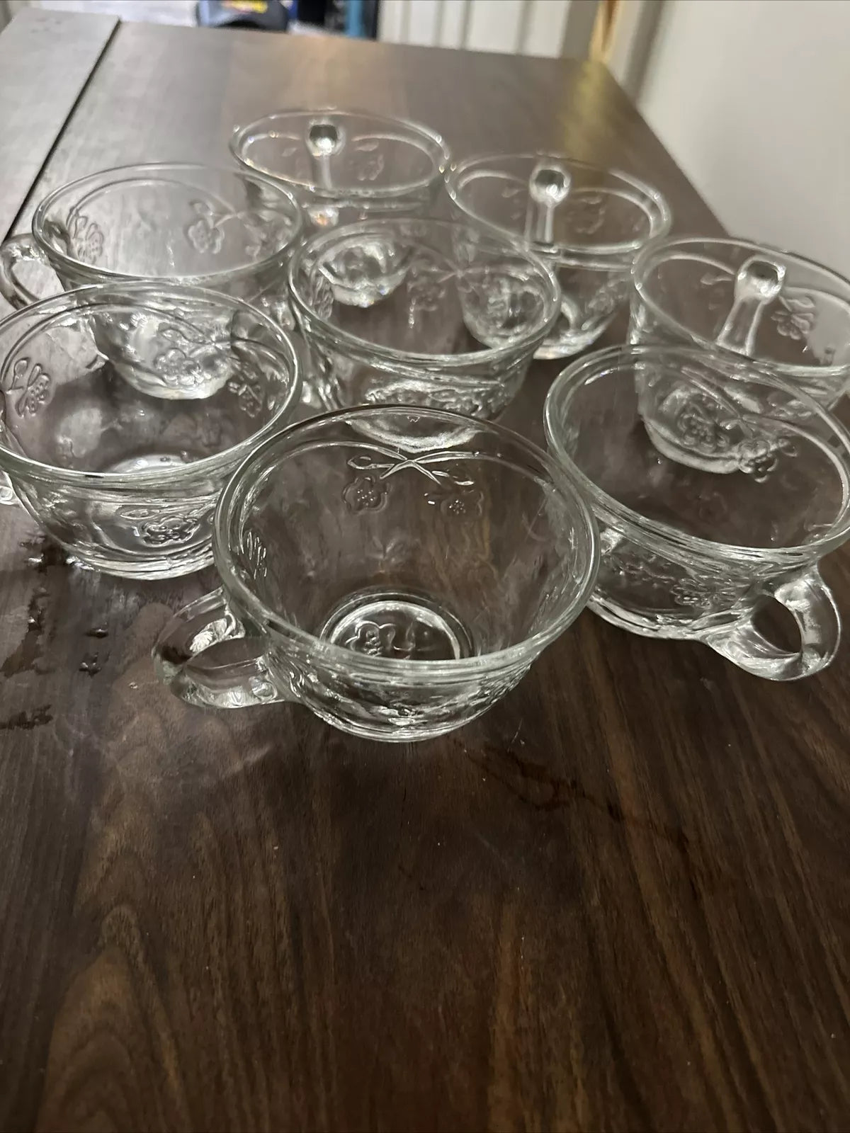 Mug, Glass flower motiff