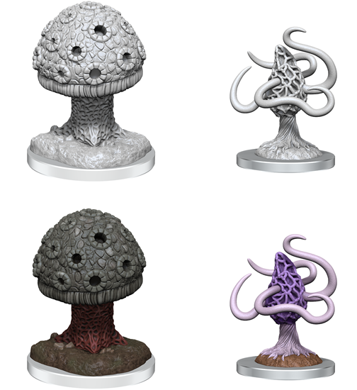 D&D Nolzur's Marvelous Miniatures - Shrieker and Violet Fungus