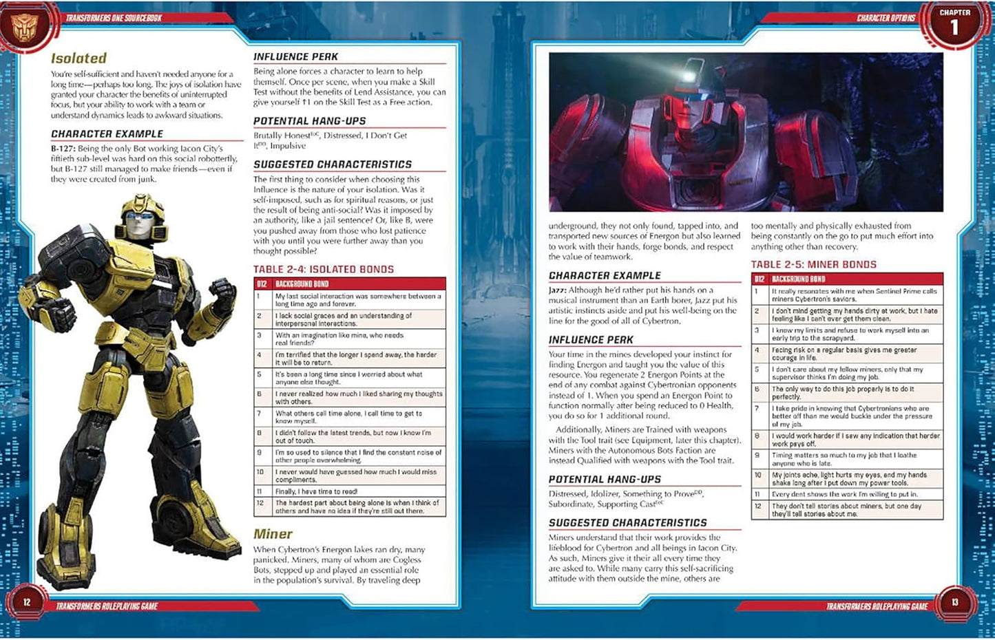 Transformers ONE Campaign Setting Sourcebook - Hardcover RPG Book, Transformers Roleplaying Game