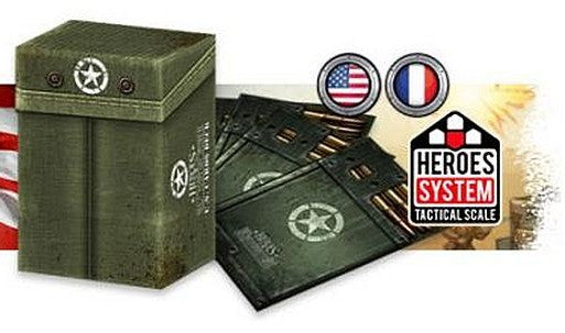 Heroes of Normandie / Heroes of WWII deck box and 70 sleeves