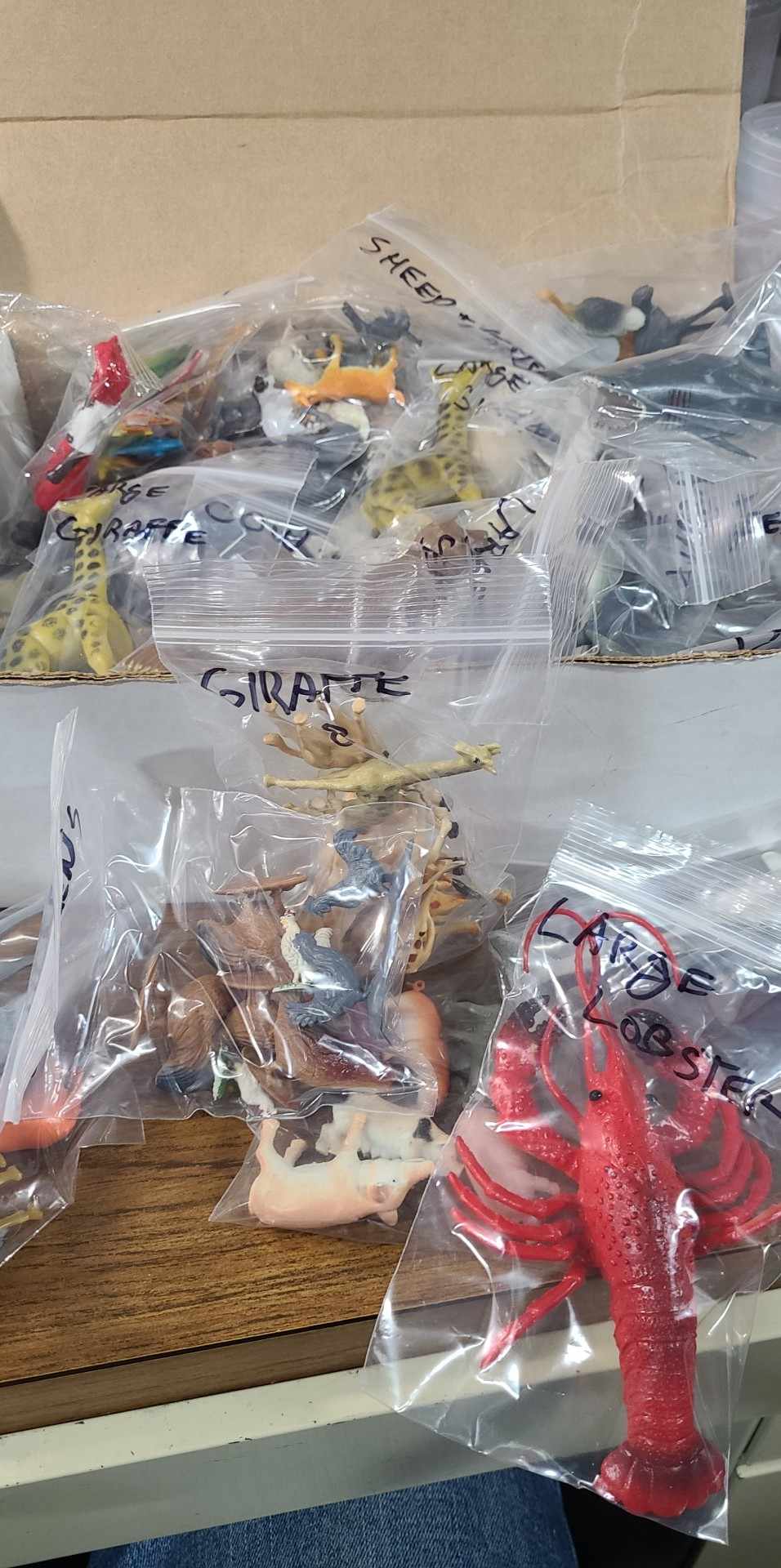 Tabletop Games Accessories - Bags of Inexpensive Dinosaurs