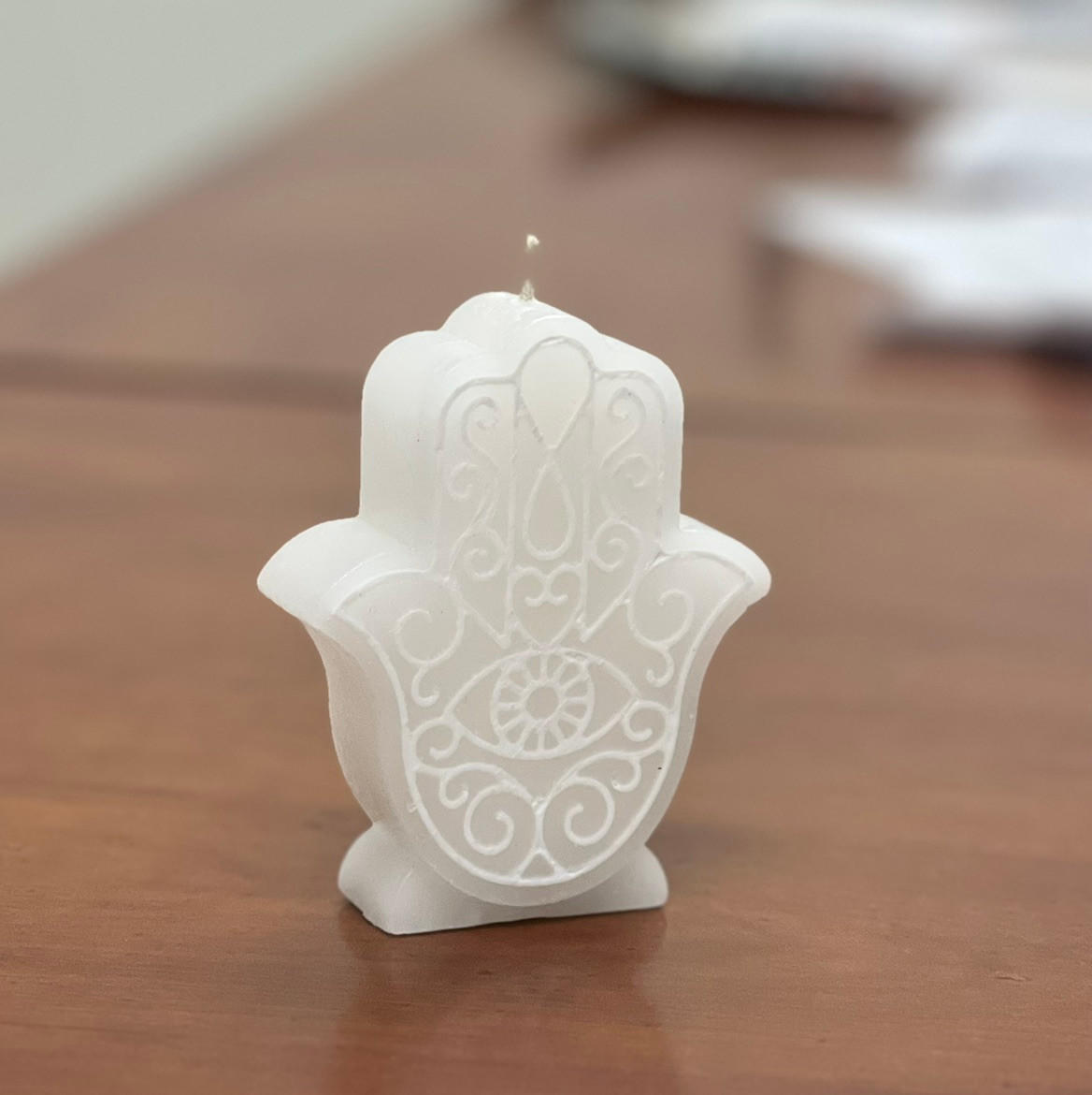 Shaped Candle, Hamsa Hand Various Colors
