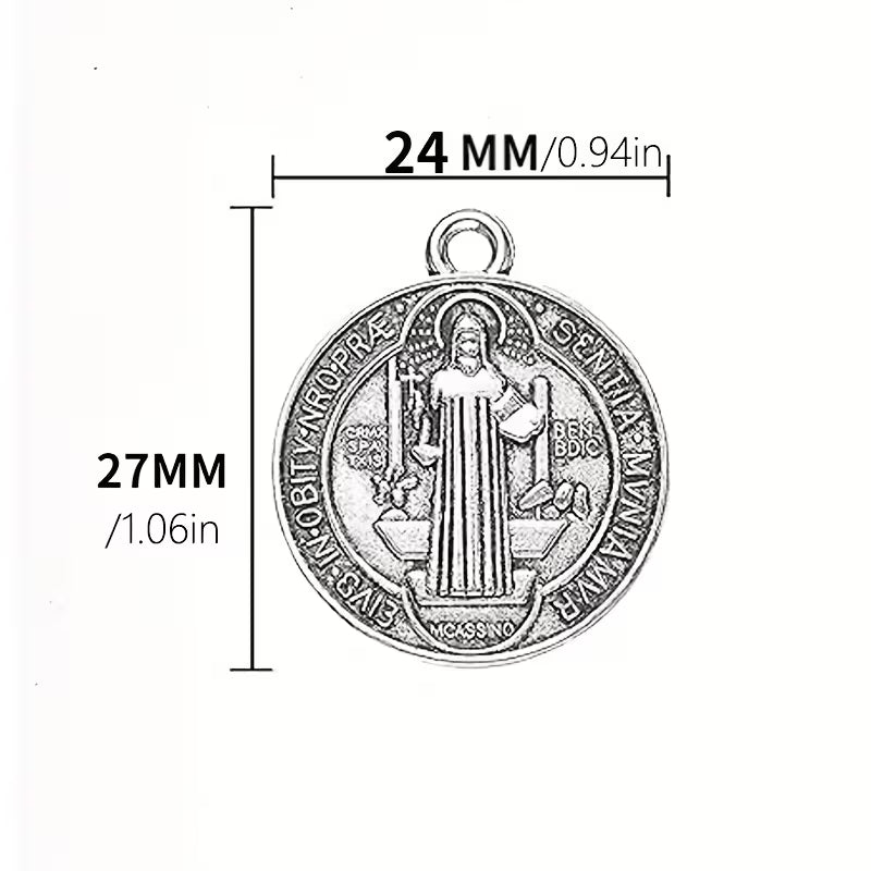 Necklace, St. Benedict Medals