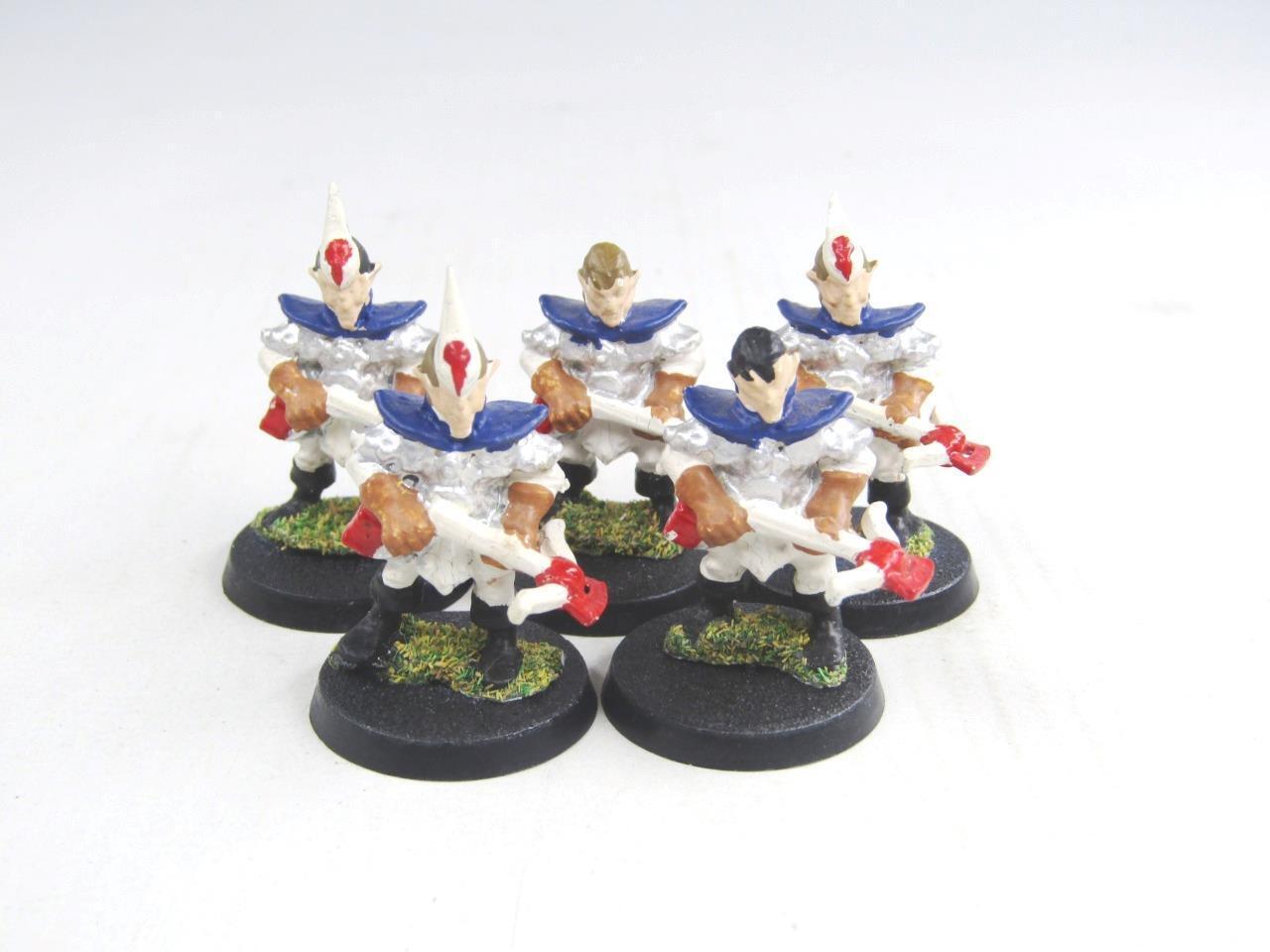 Warhammer Assembled and Painted Figurines - Dark Shards Regiment Dark Elves Cities Of Sigmar