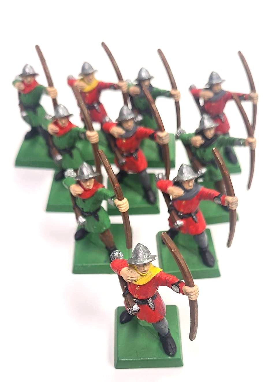 Warhammer Assembled and Painted Figurines - Archers Regiment Empire Cities