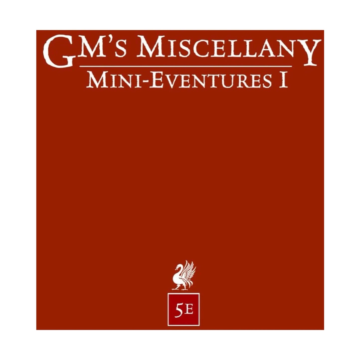 Raging Swan Press: GM's Miscellany - Mini-Eventures I
