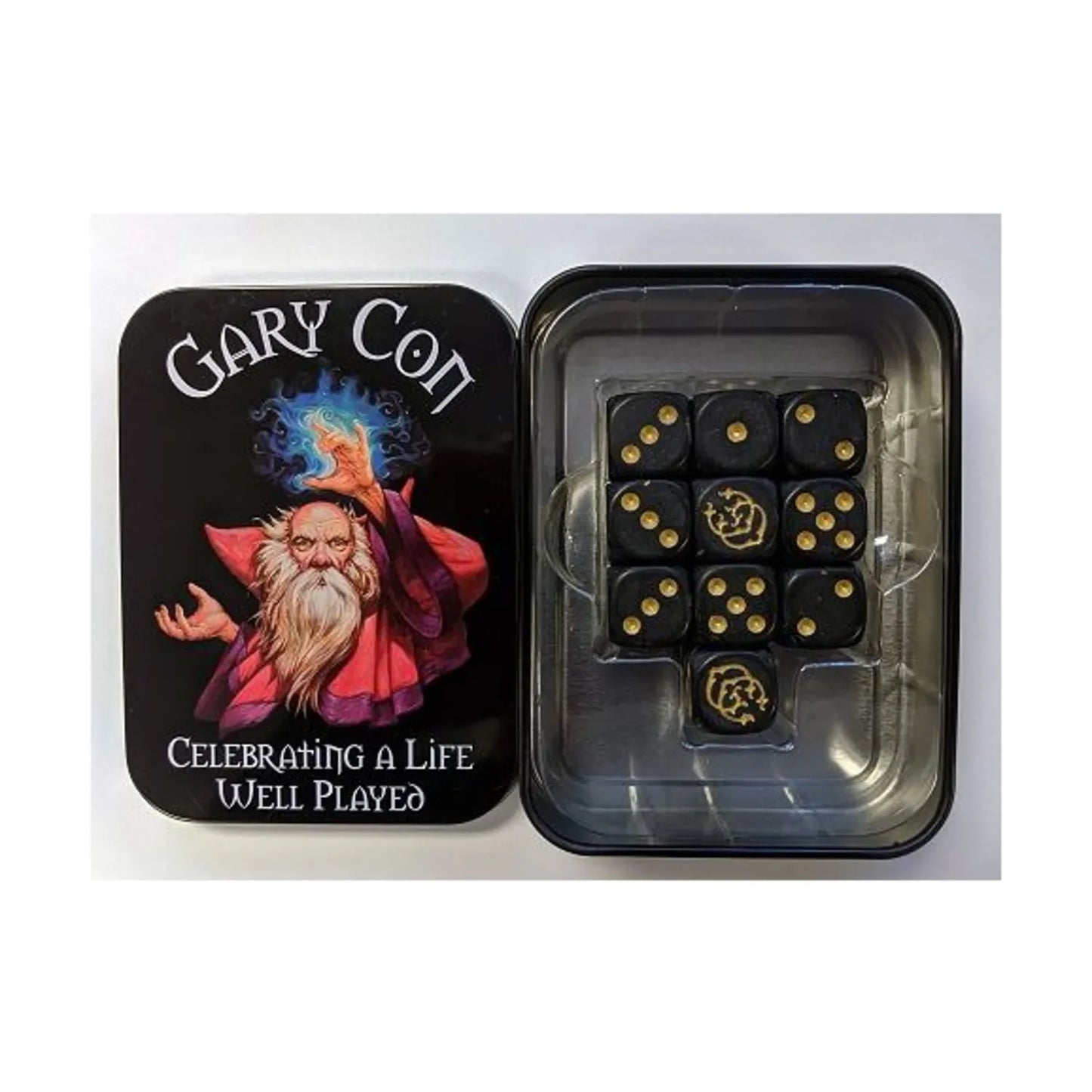 Gary Con XV d6 Dice Tin (10)