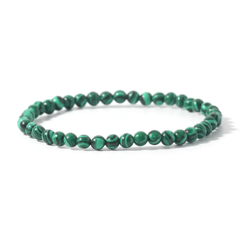 Gemstone Bracelets in 4mm round beads