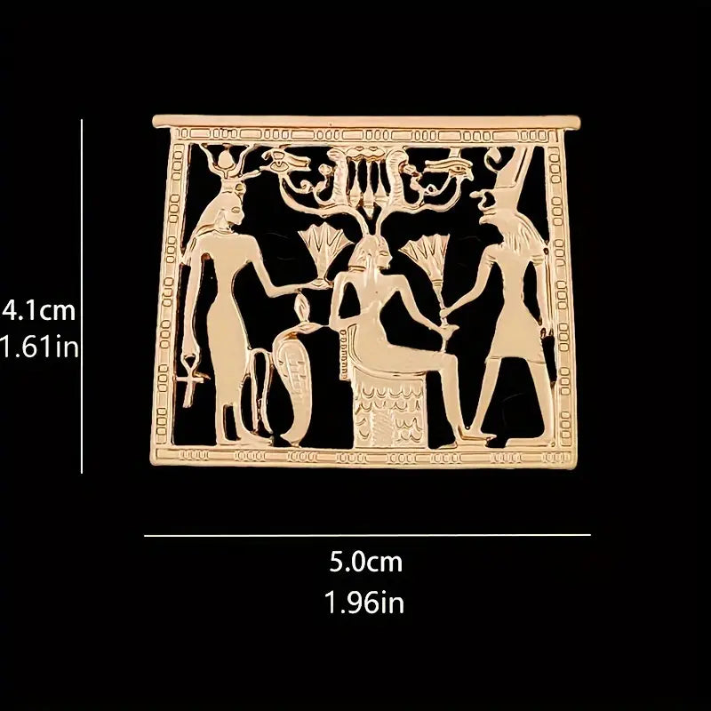Egyptian Pharaoh Brooch