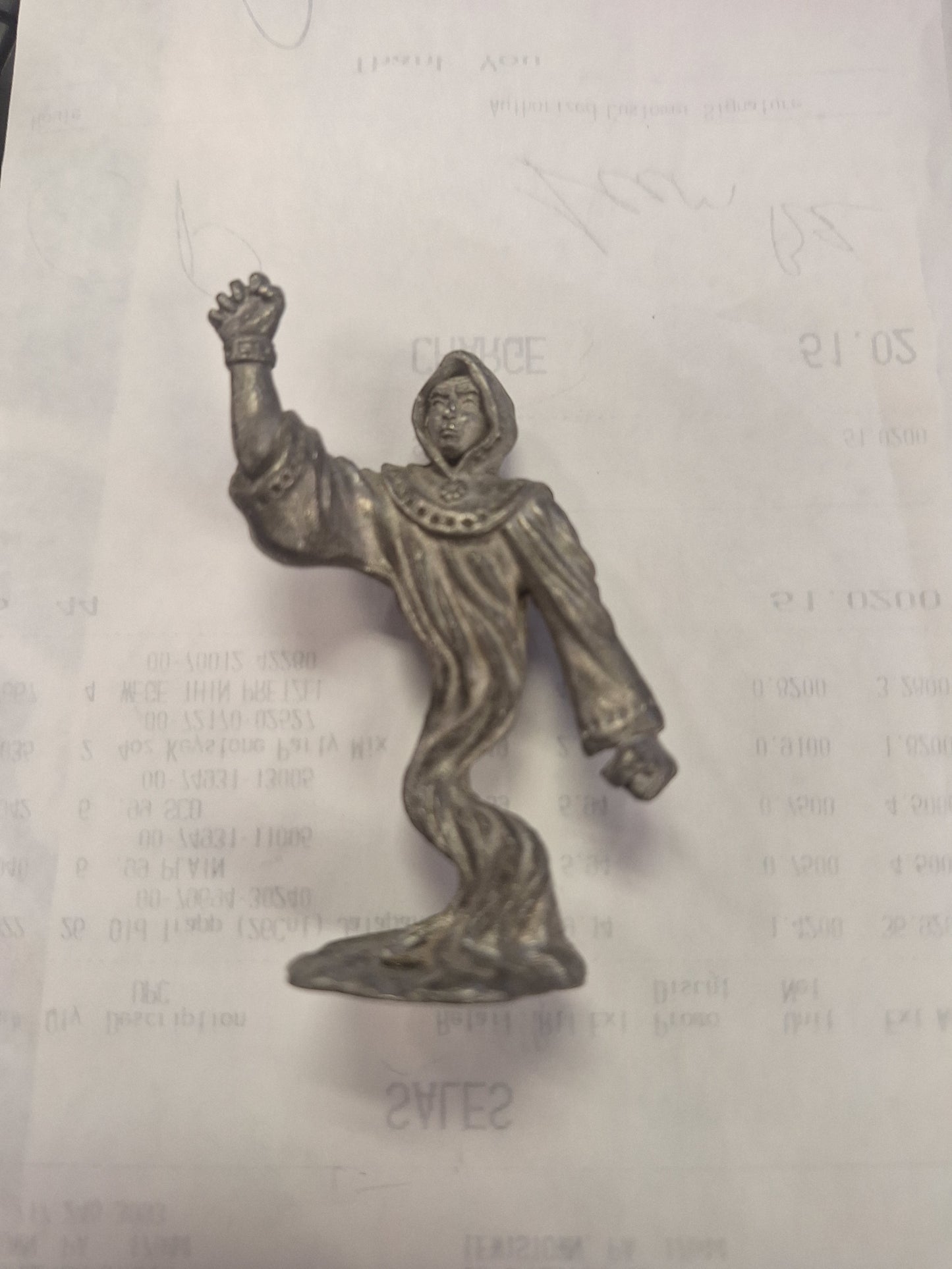 Pewter Wizard Figures Various