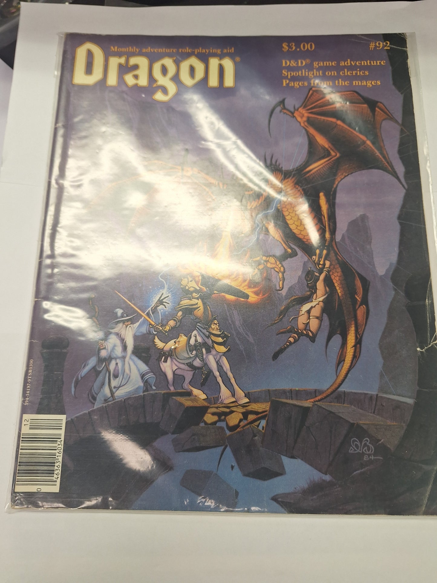 Dragon Magazine #92