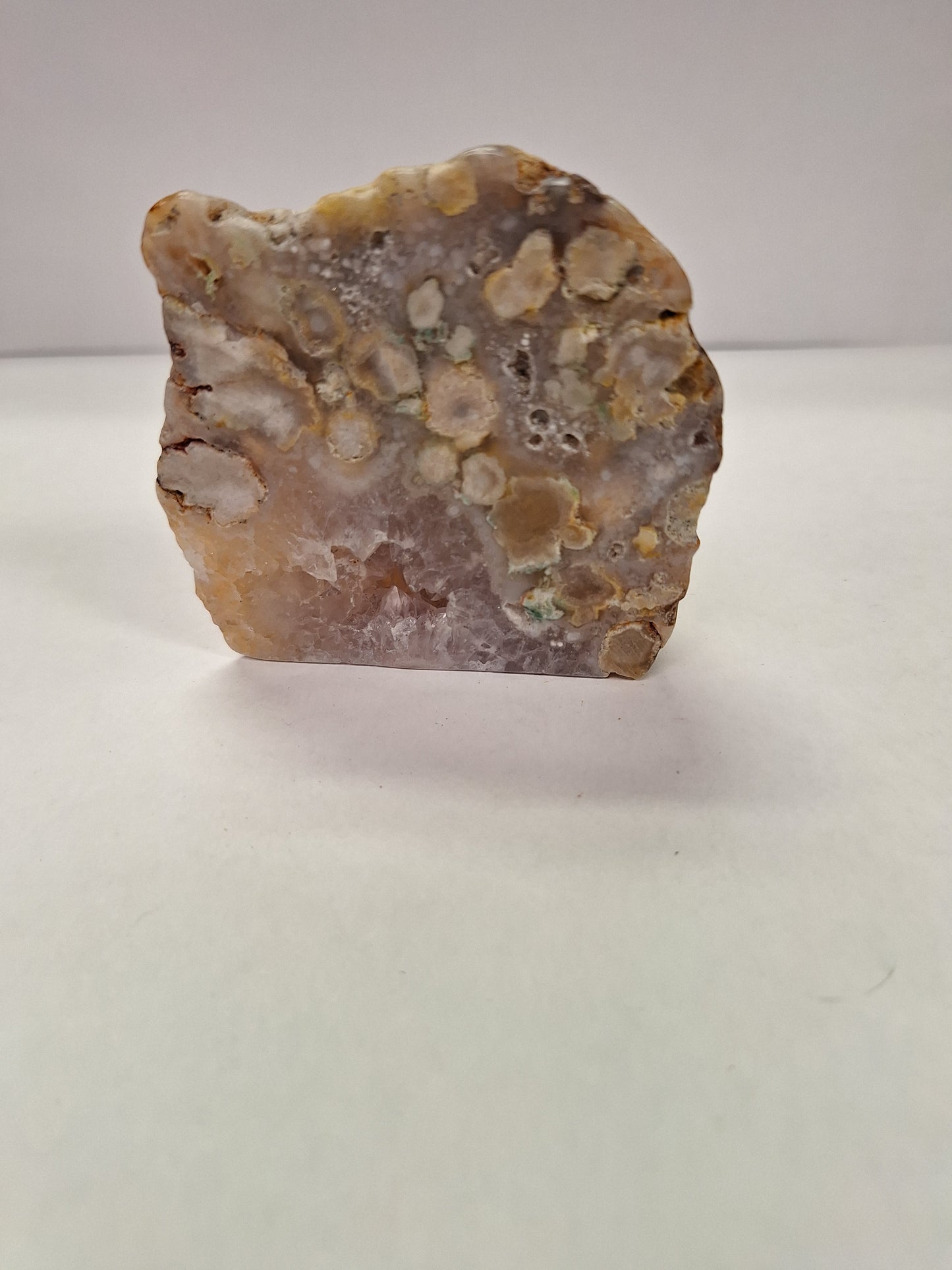 Green Flower Agate Free Form