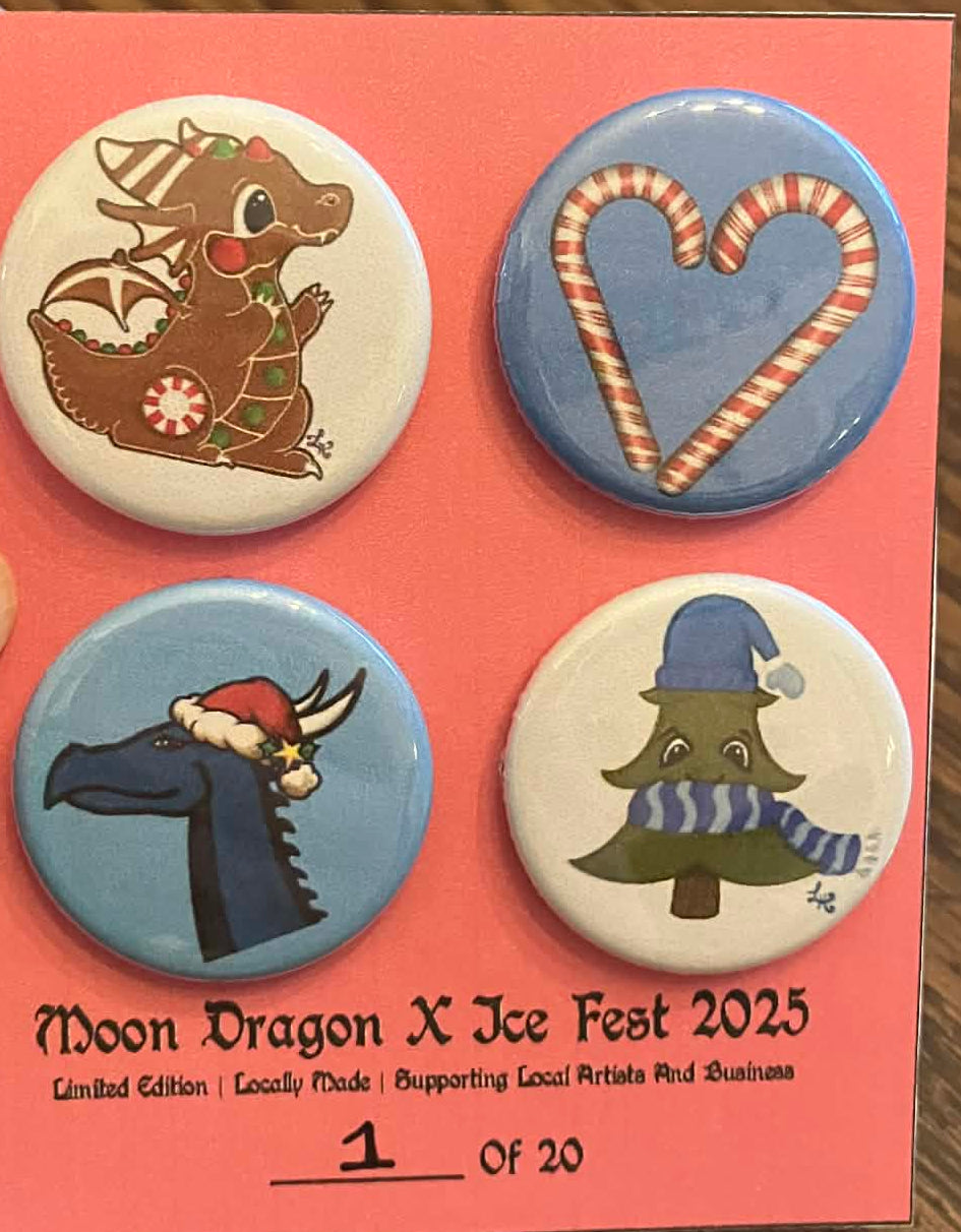 Christmass Pin 4 pack