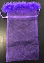 Organza Bag, Feather Pouch 6″x10″