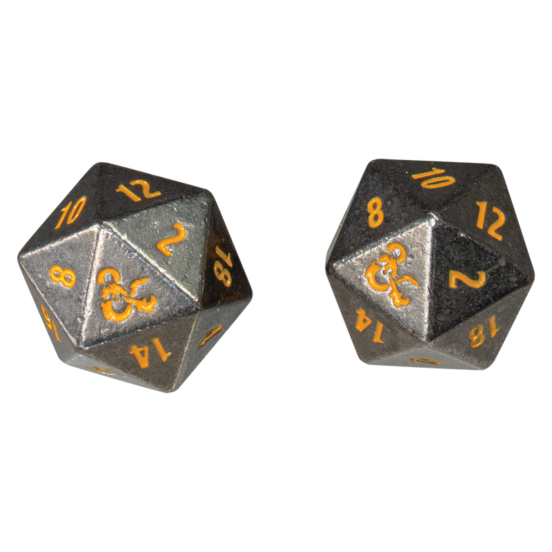 Ultra Pro Heavy Metal Realmspace D20 Set for D&D