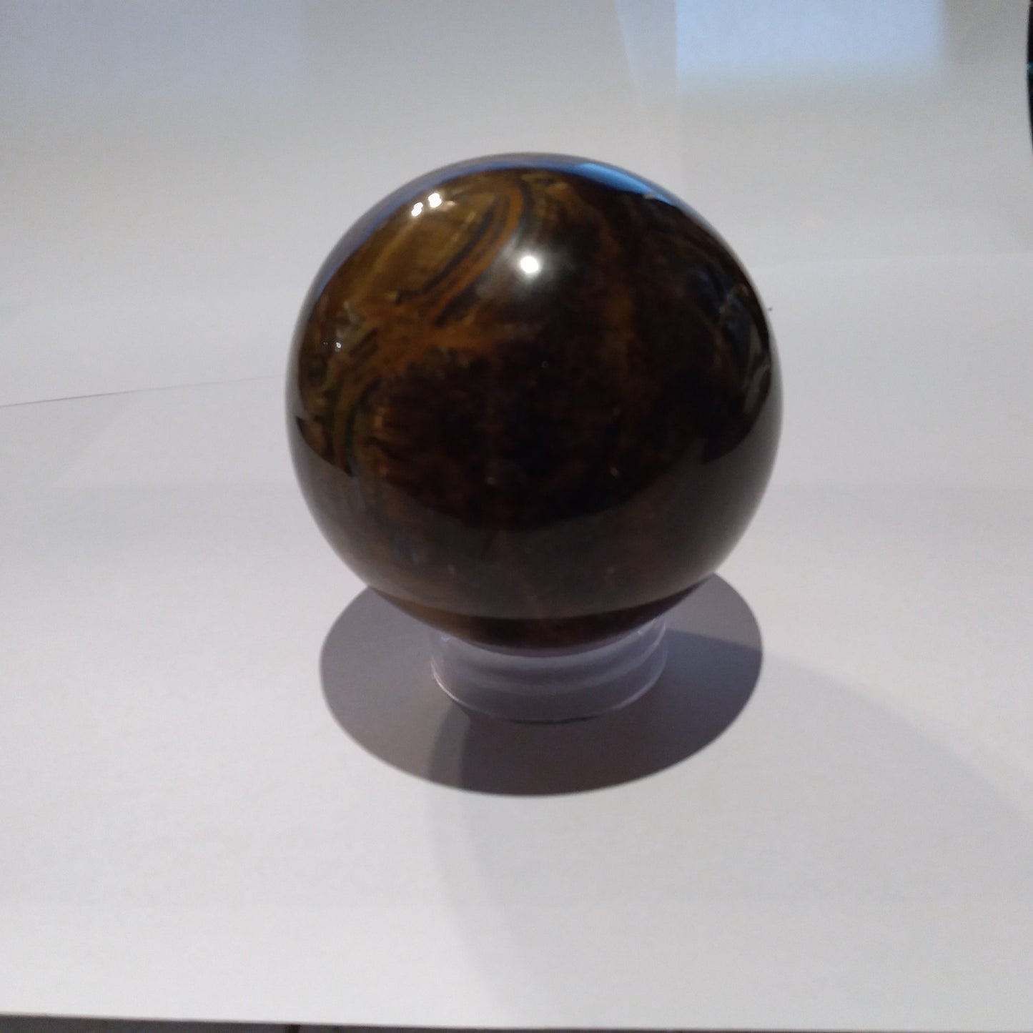 Gazing Ball, Tiger's Eye 80mm