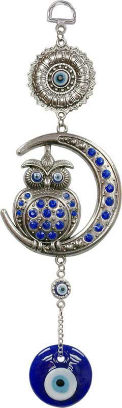 Evil Eye Hanging, Owl On the Moon