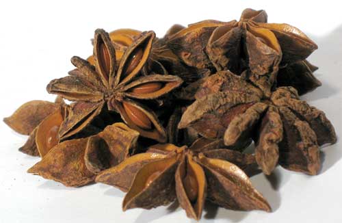 Anise Star, Whole, (Illicium verum)