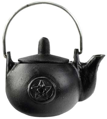 Cauldron, Cast Iron Pentagram Kettle