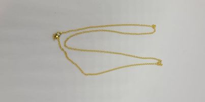 Bronze Chain, Round Petite Link 16"