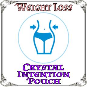 Crystal Intention Pouch, Weight Loss