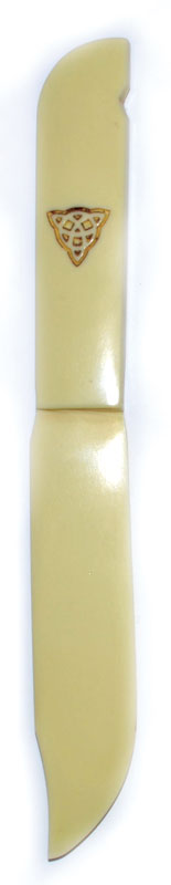 Athame, Acrylic Triquetra 9"