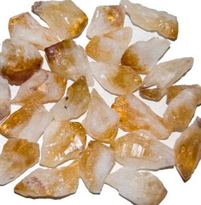 Rough, Citrine Points Small 'Merchant's Stone'