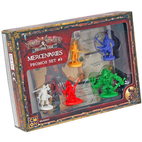 Rum & Bones: Second Tide - Mercenary Promos Set #3 singles