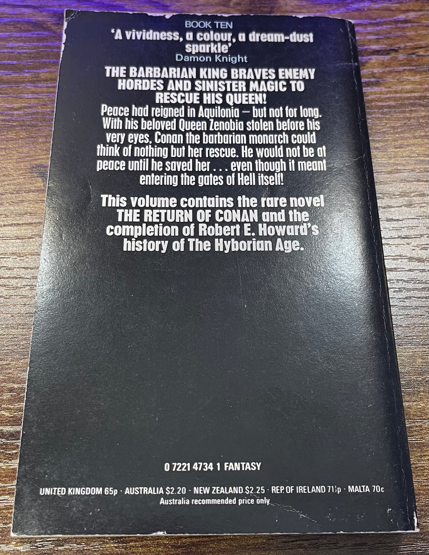 Conan the Avenger by Robert E. Howard, Bjorn Nyberg, & Sprague De Camp