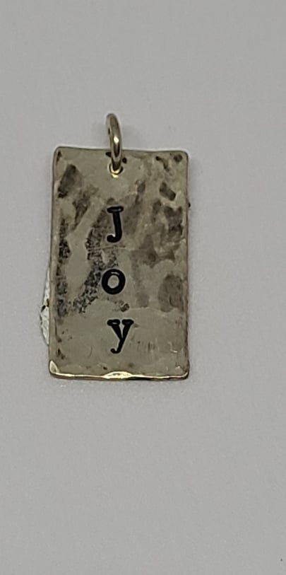 Pendant, Joy in Sterling Silver