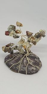 Gemstone Tree, Ocean Jasper (Small)