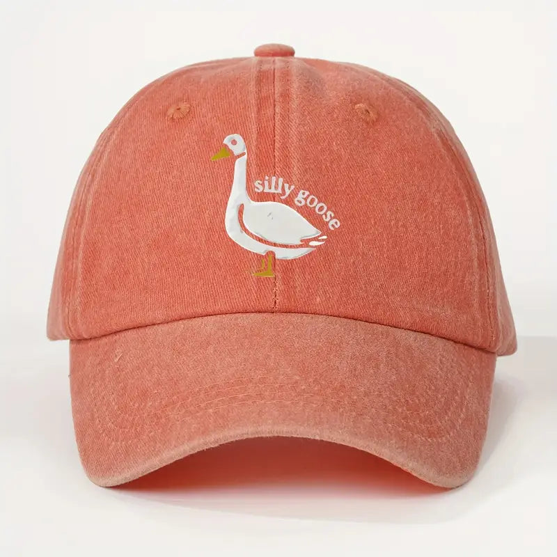 Goose Day Silly Goose Vintage Baseball Cap