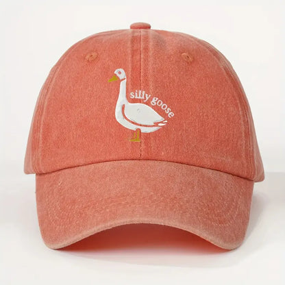 Goose Day Silly Goose Vintage Baseball Cap