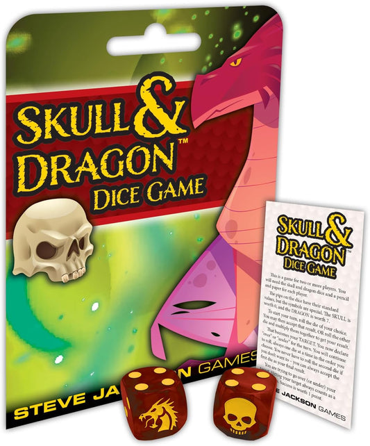 Steve Jackson Games Skull and Dragon Dice Game