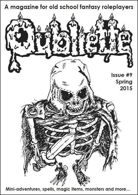 OUBLIETTE - A magazine for old school fantasy roleplayers. Issue #9