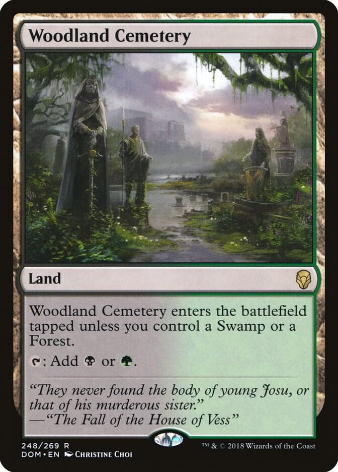 Woodland Cemetery - Dominaria (DOM)