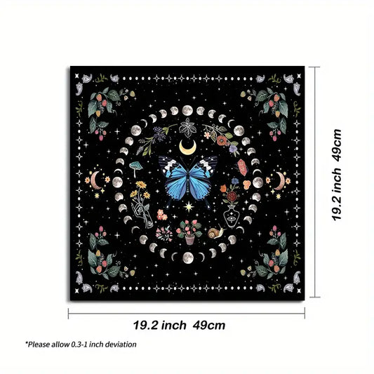Alter Cloth- Butterfly and Moon Phases