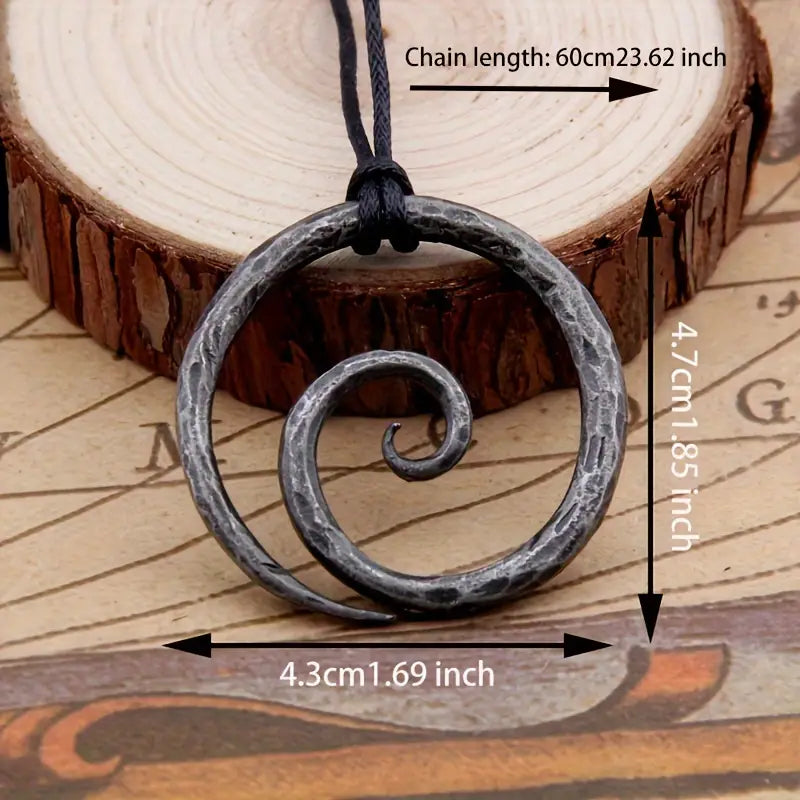 Viking Spiral Pendant