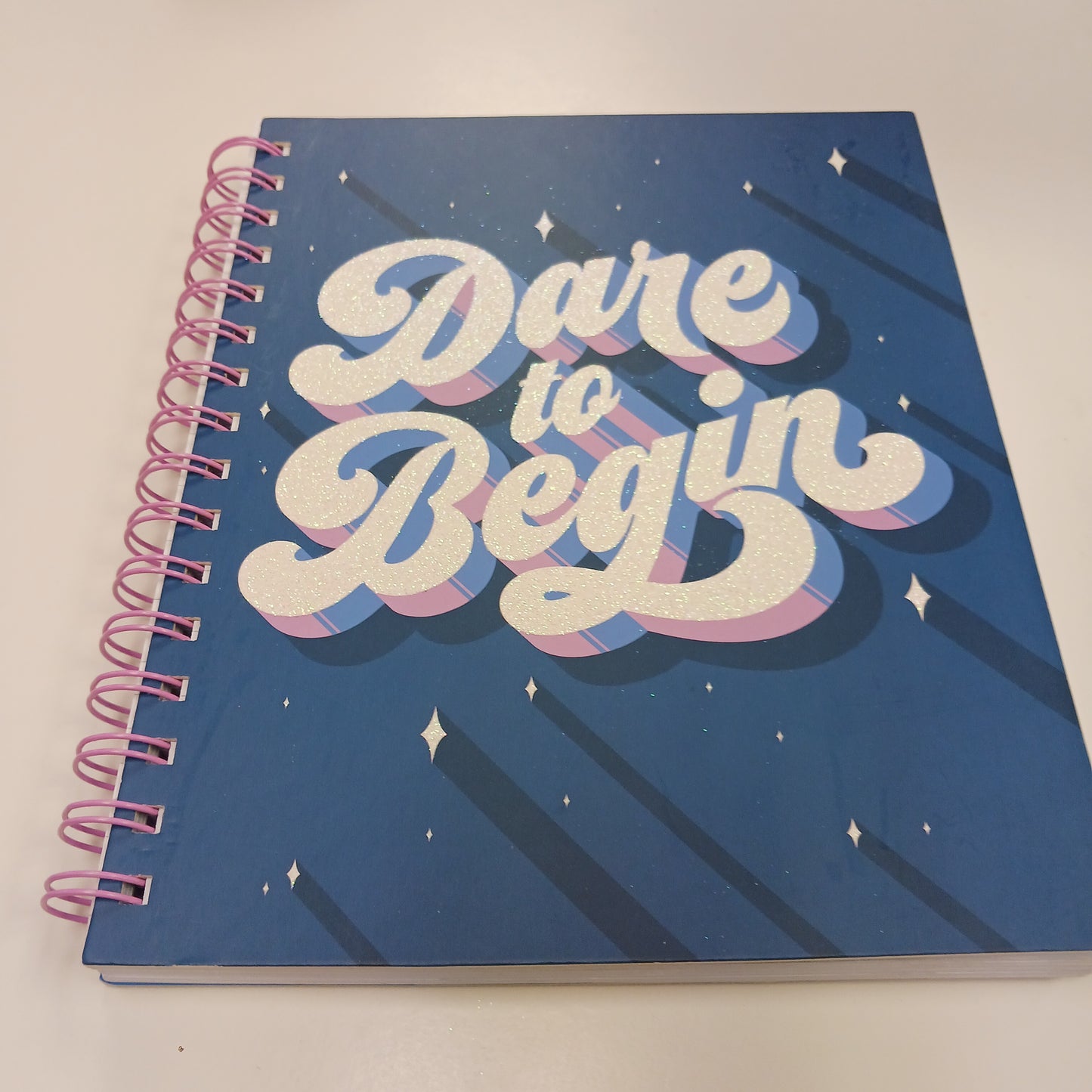 "Dare to Begin" journal
