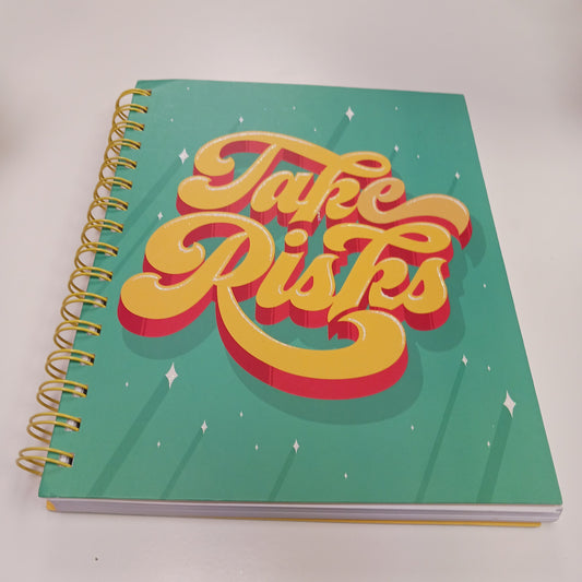 "Take Risks" journal