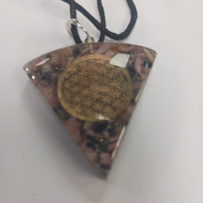 Necklace- Orgonite Triangle