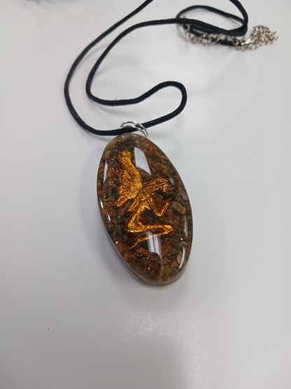 Necklace- Orgonite Oval