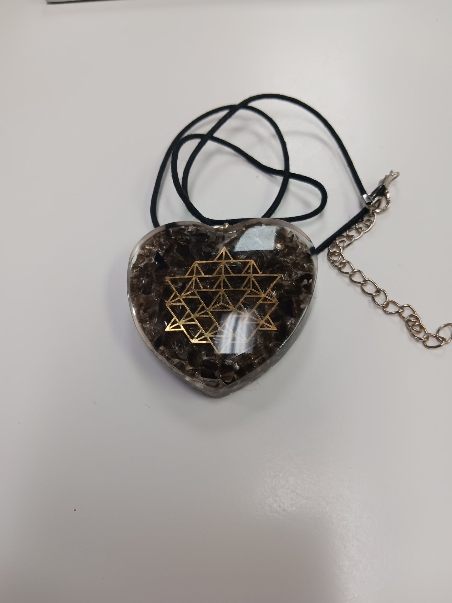 Necklace- Orgonite Heart