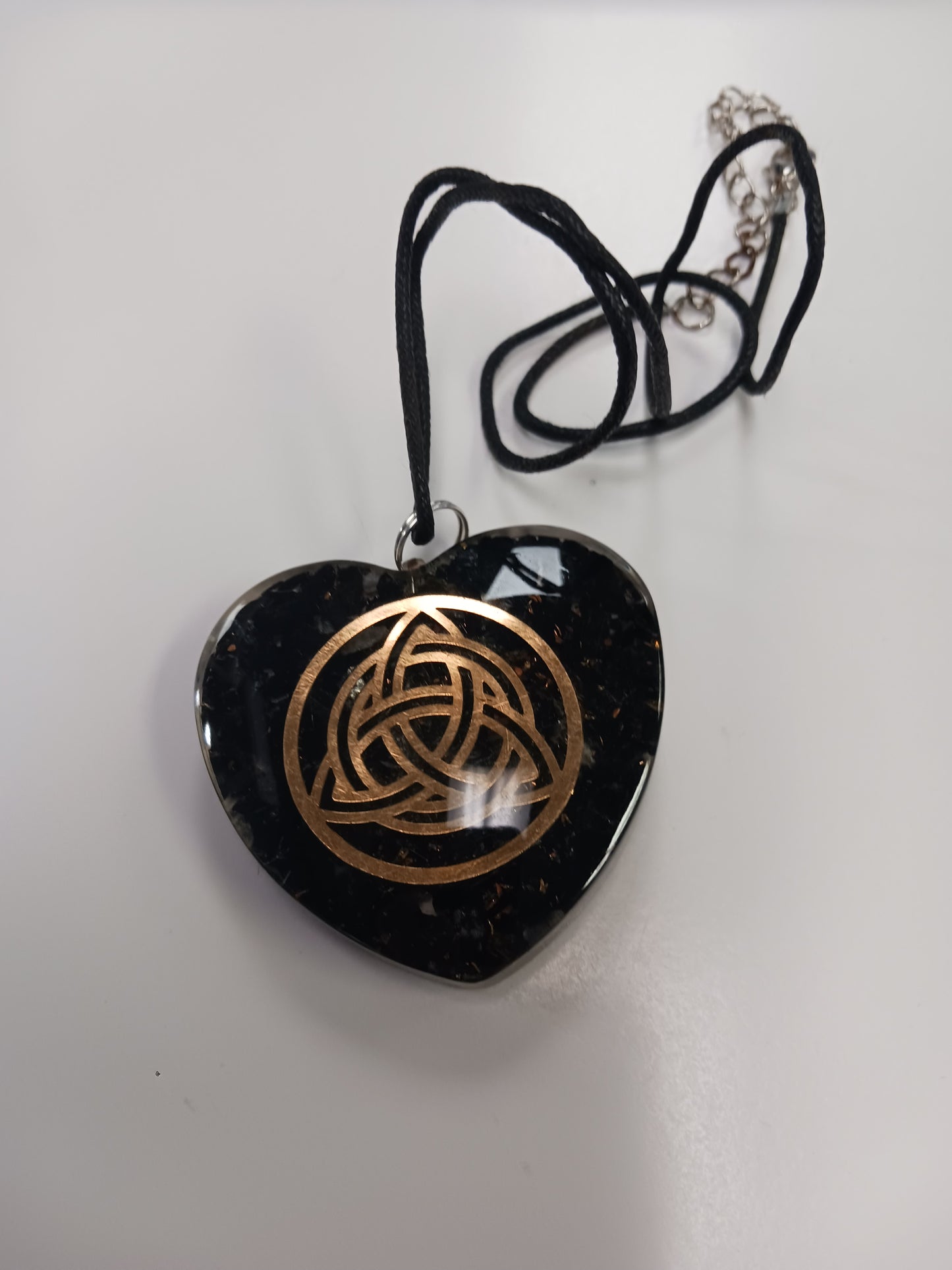 Necklace- Orgonite Heart