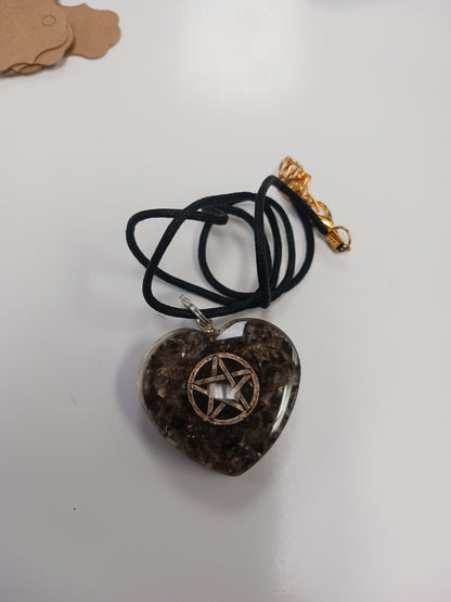 Necklace- Orgonite Heart