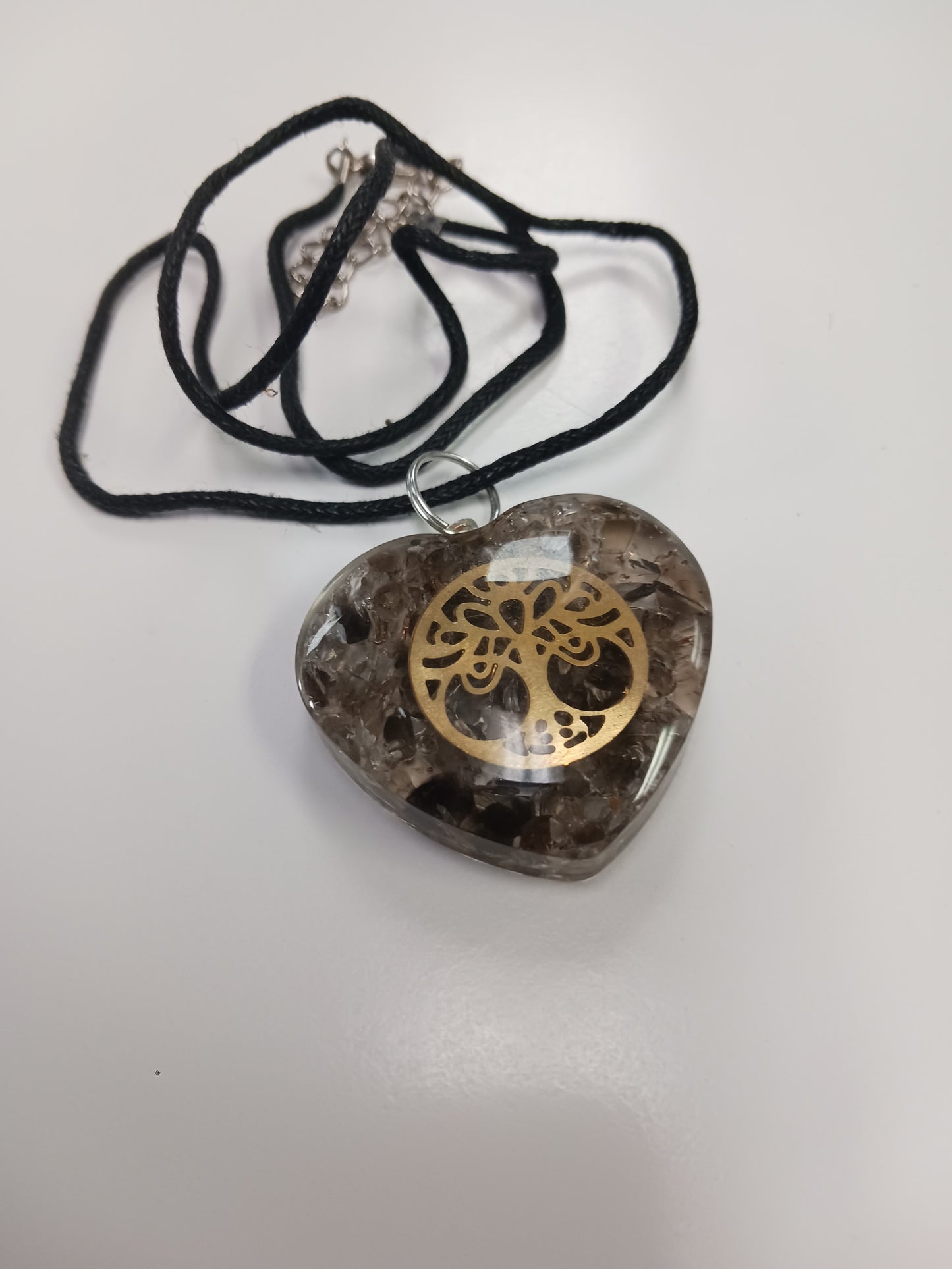 Necklace- Orgonite Heart