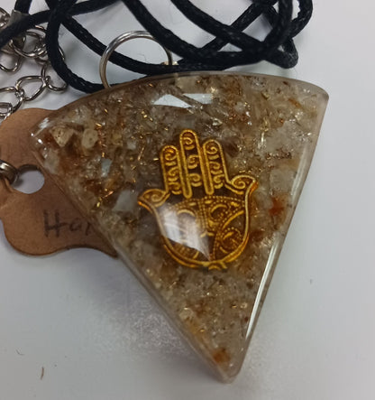 Necklace- Orgonite Triangle